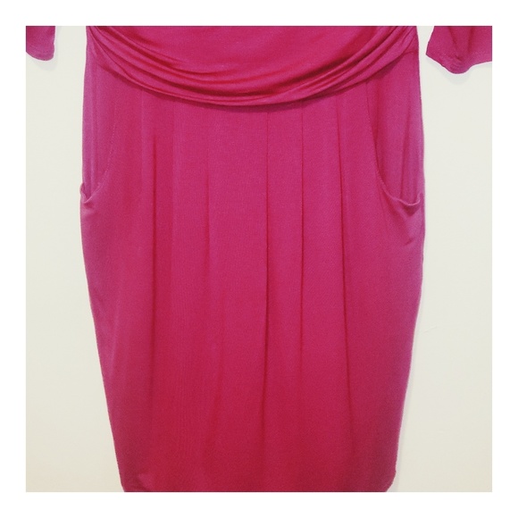 Sold V Neck Business Party Dress - Picture 4 of 5
